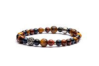 Armband Antracite Classic in Halbedelsteine C109 LISBONA - C109 LISBONA